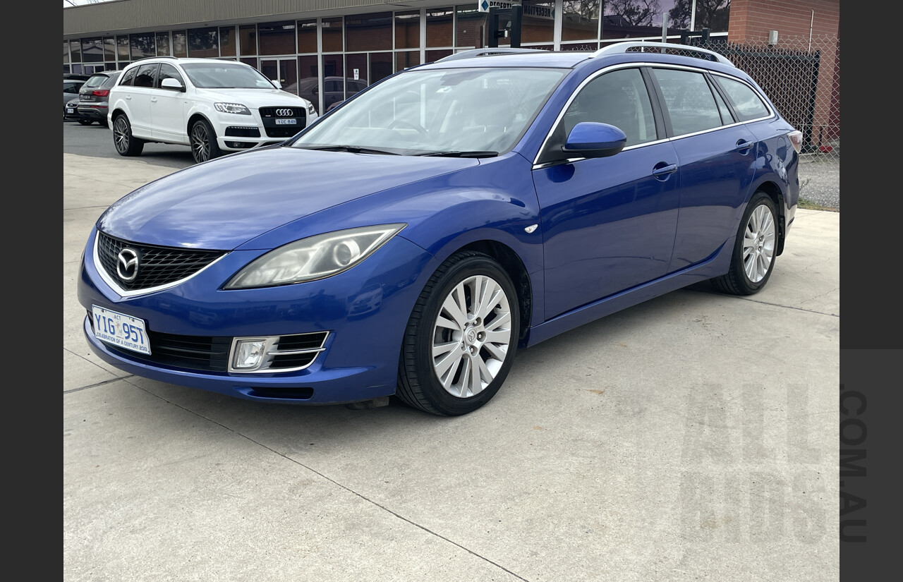 7/2009 Mazda Mazda6 Diesel GH MY09 4d Wagon Blue 2.2L