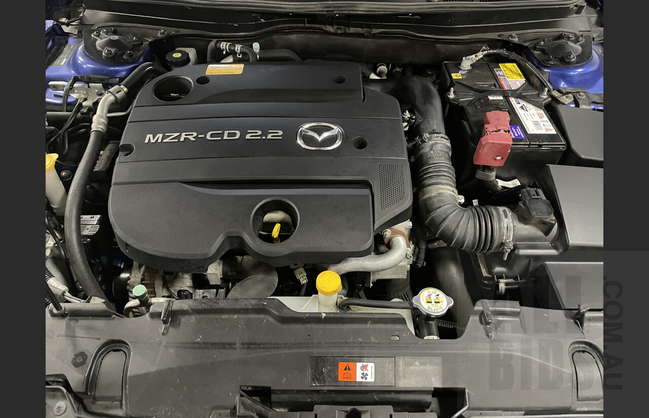 7/2009 Mazda Mazda6 Diesel GH MY09 4d Wagon Blue 2.2L