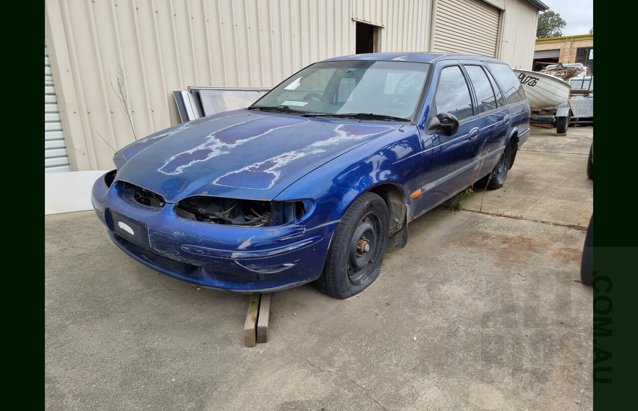 6/1998 Ford Falcon EL 4d Wagon Blue 4.0L