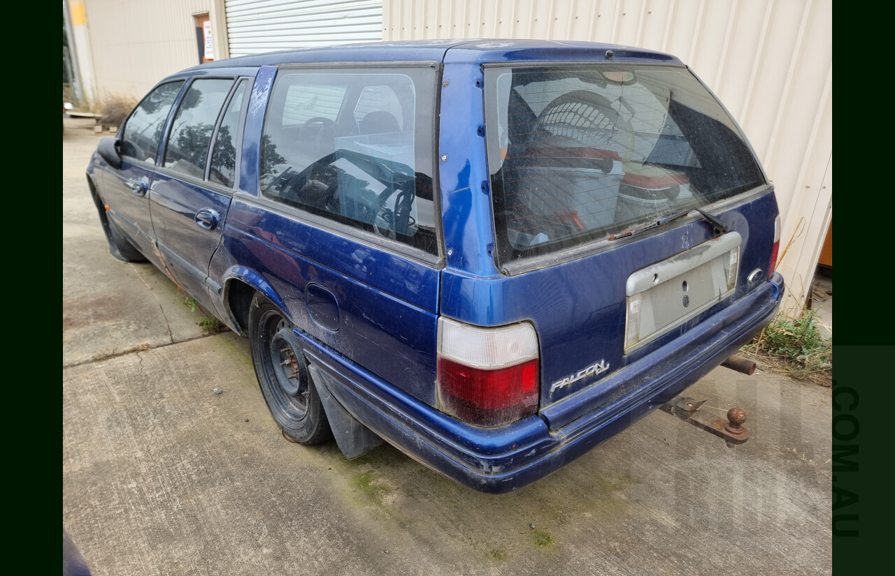 6/1998 Ford Falcon EL 4d Wagon Blue 4.0L