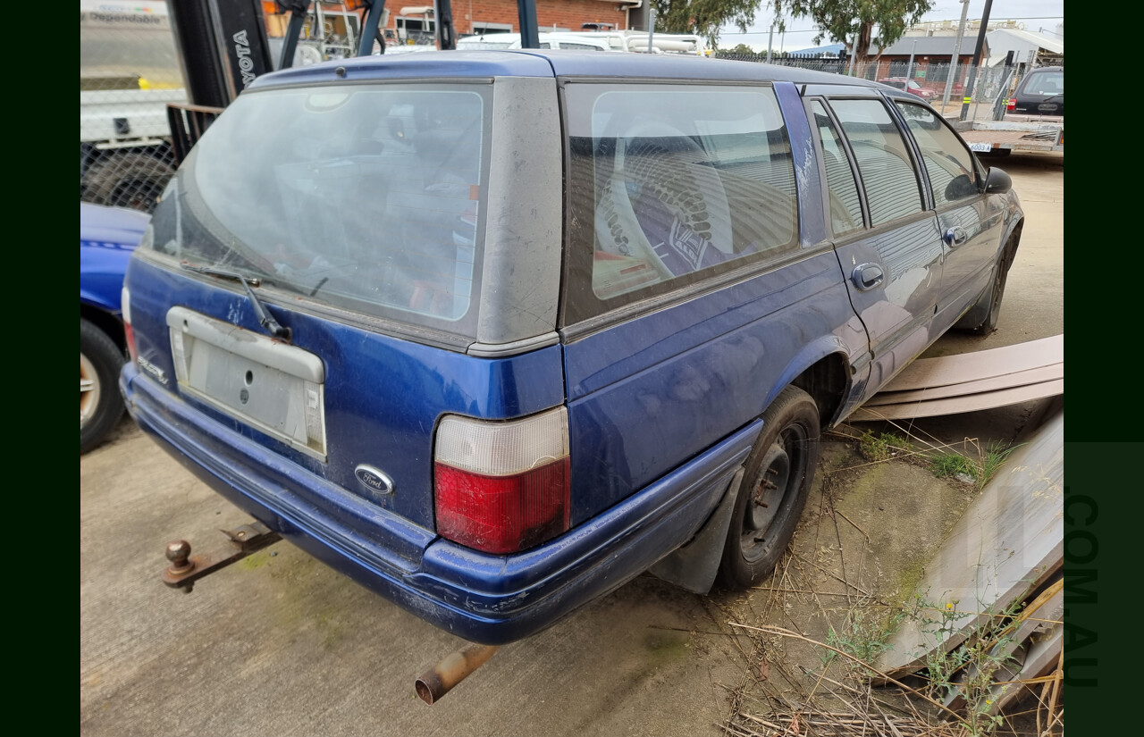 6/1998 Ford Falcon EL 4d Wagon Blue 4.0L