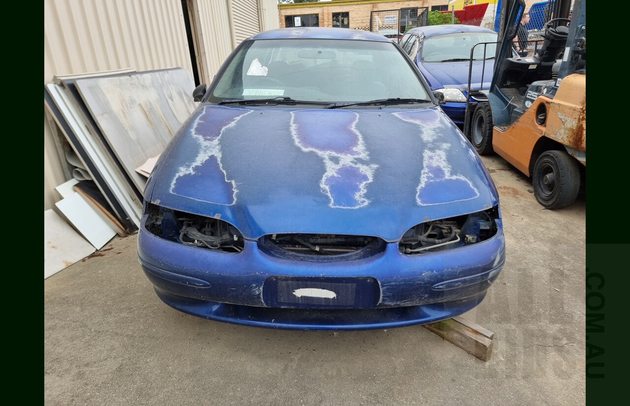 6/1998 Ford Falcon EL 4d Wagon Blue 4.0L