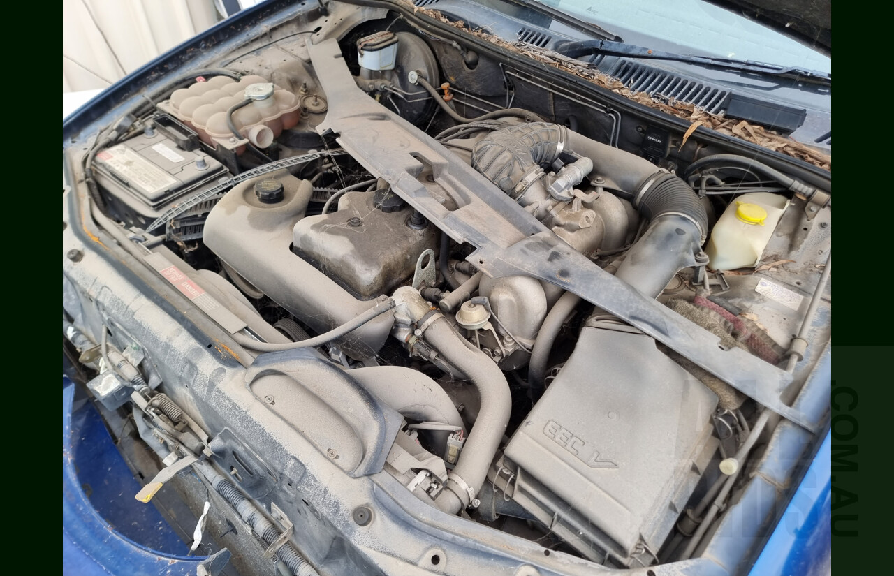 6/1998 Ford Falcon EL 4d Wagon Blue 4.0L