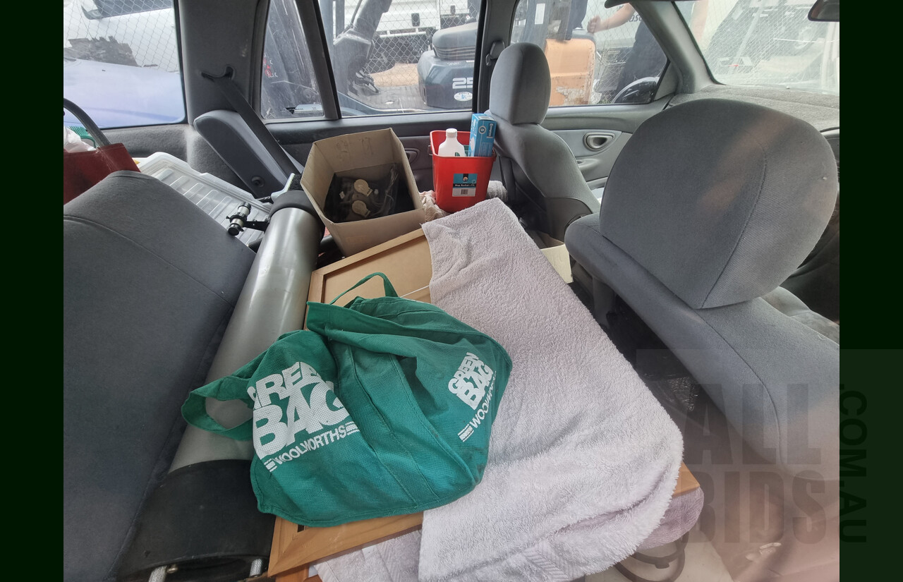 6/1998 Ford Falcon EL 4d Wagon Blue 4.0L