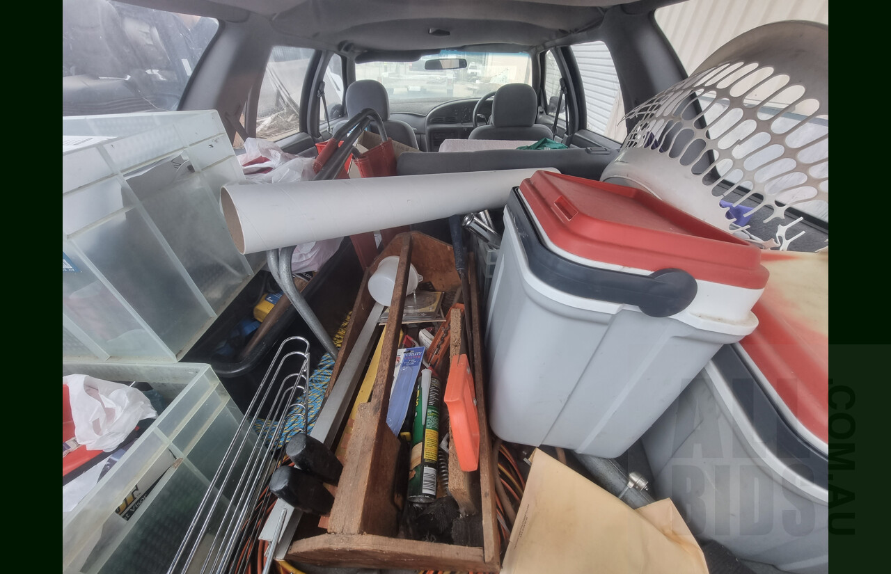 6/1998 Ford Falcon EL 4d Wagon Blue 4.0L