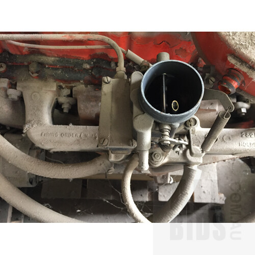 Holden Six Cylinder 186 Red Motor - Lot 1346342 | ALLBIDS