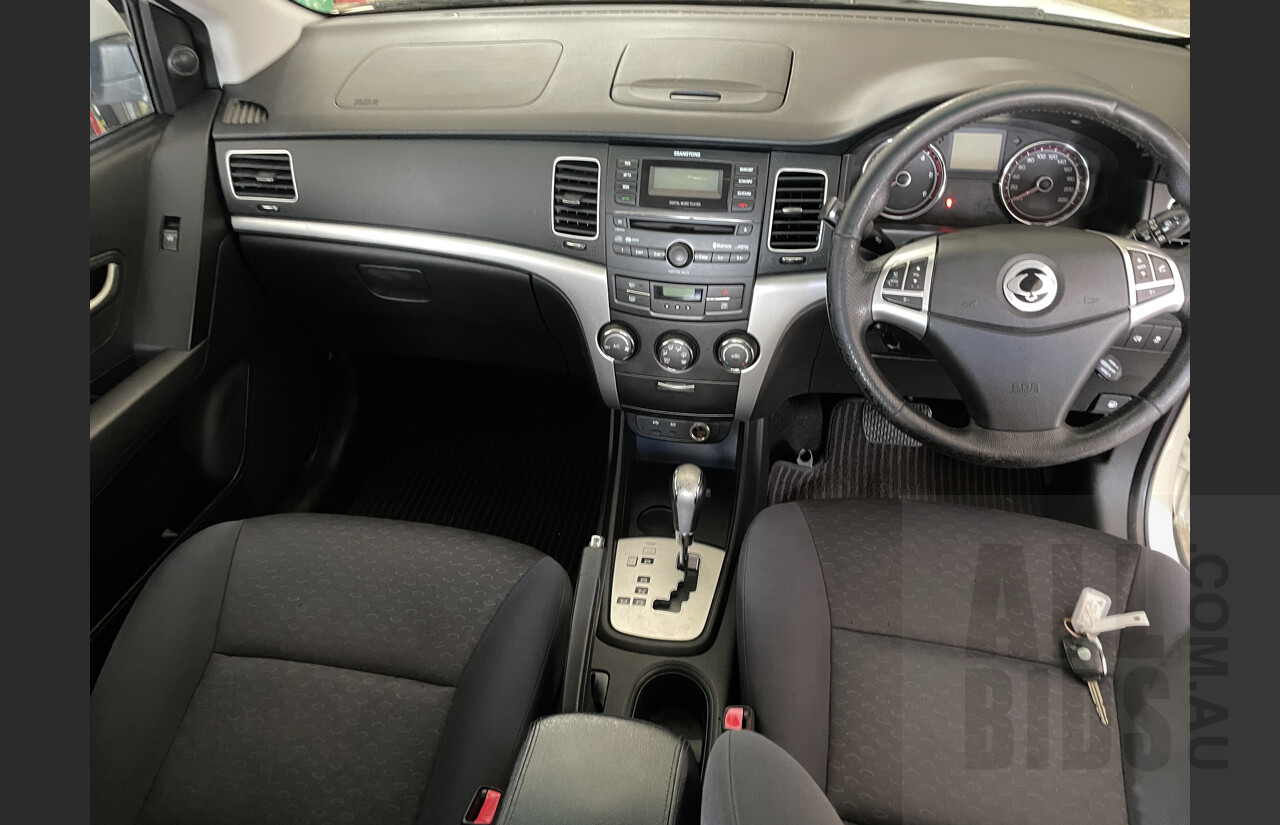 3/2012 Ssangyong Korando S C200 4d Wagon White 2.0L