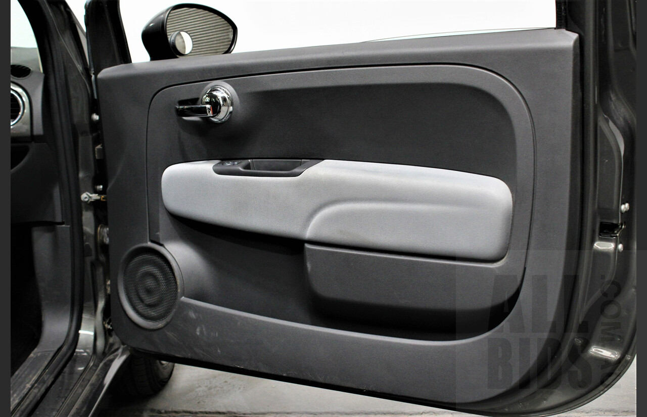 9/2014 Fiat 500 POP MY14 3d Hatchback Grey 1.2L