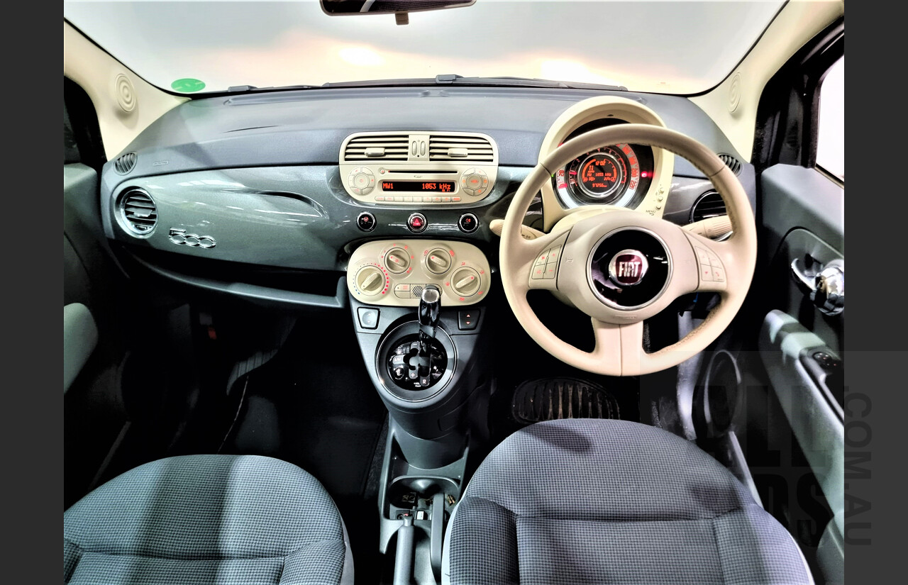 9/2014 Fiat 500 POP MY14 3d Hatchback Grey 1.2L