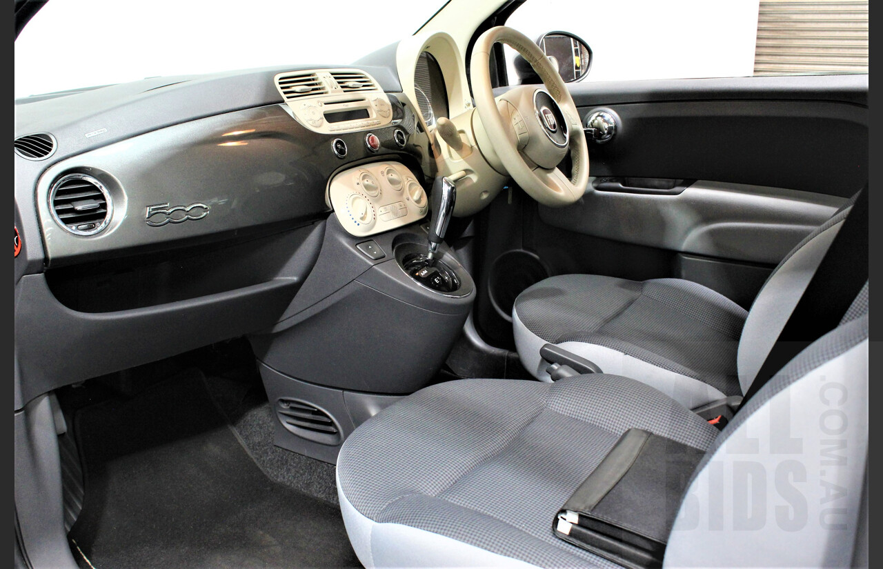9/2014 Fiat 500 POP MY14 3d Hatchback Grey 1.2L