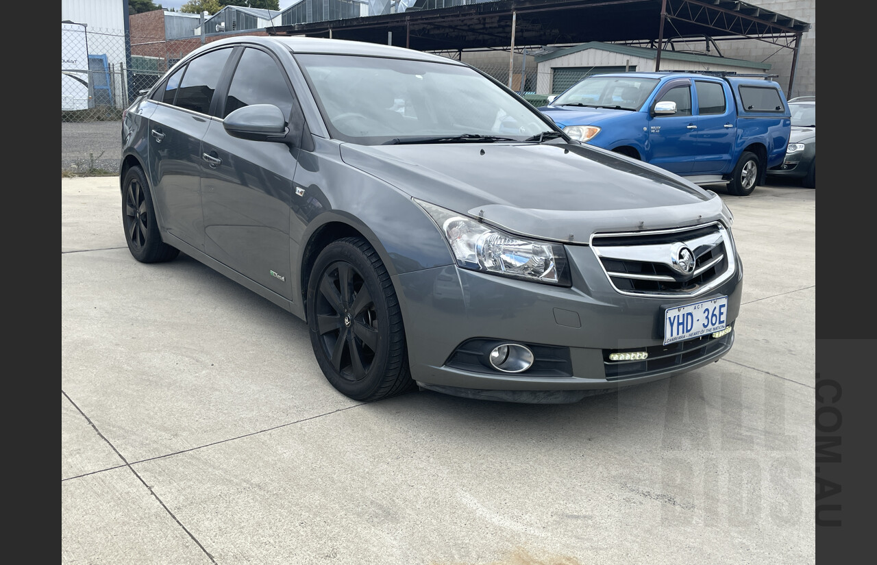 8/2010 Holden Cruze CDX JG 4d Sedan Grey 2.0L