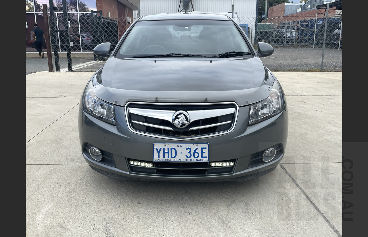 8/2010 Holden Cruze CDX JG 4d Sedan Grey 2.0L