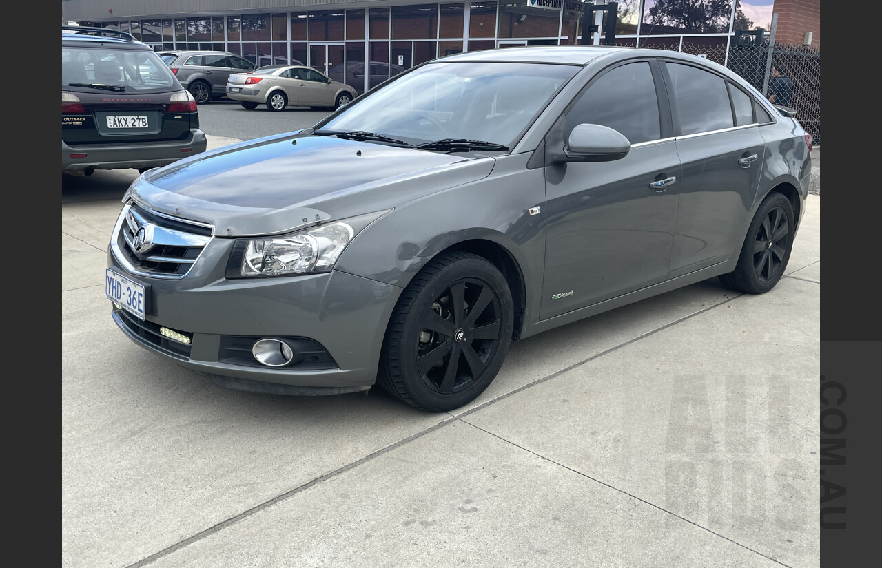 8/2010 Holden Cruze CDX JG 4d Sedan Grey 2.0L