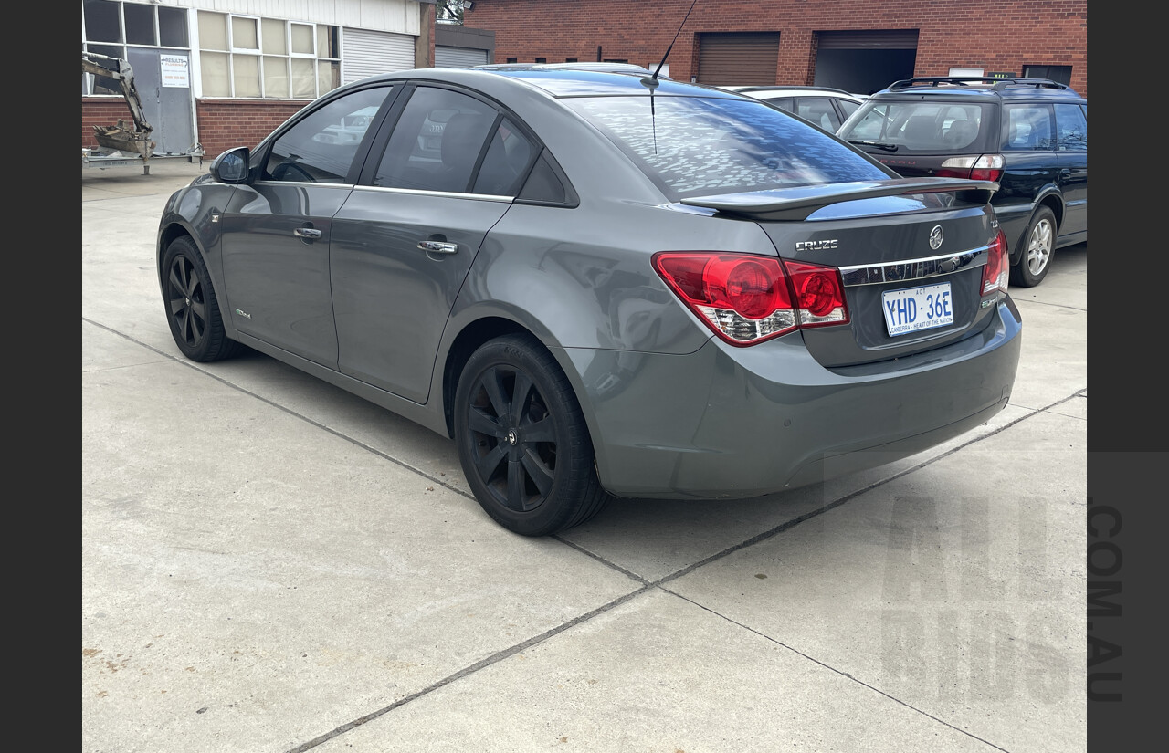 8/2010 Holden Cruze CDX JG 4d Sedan Grey 2.0L