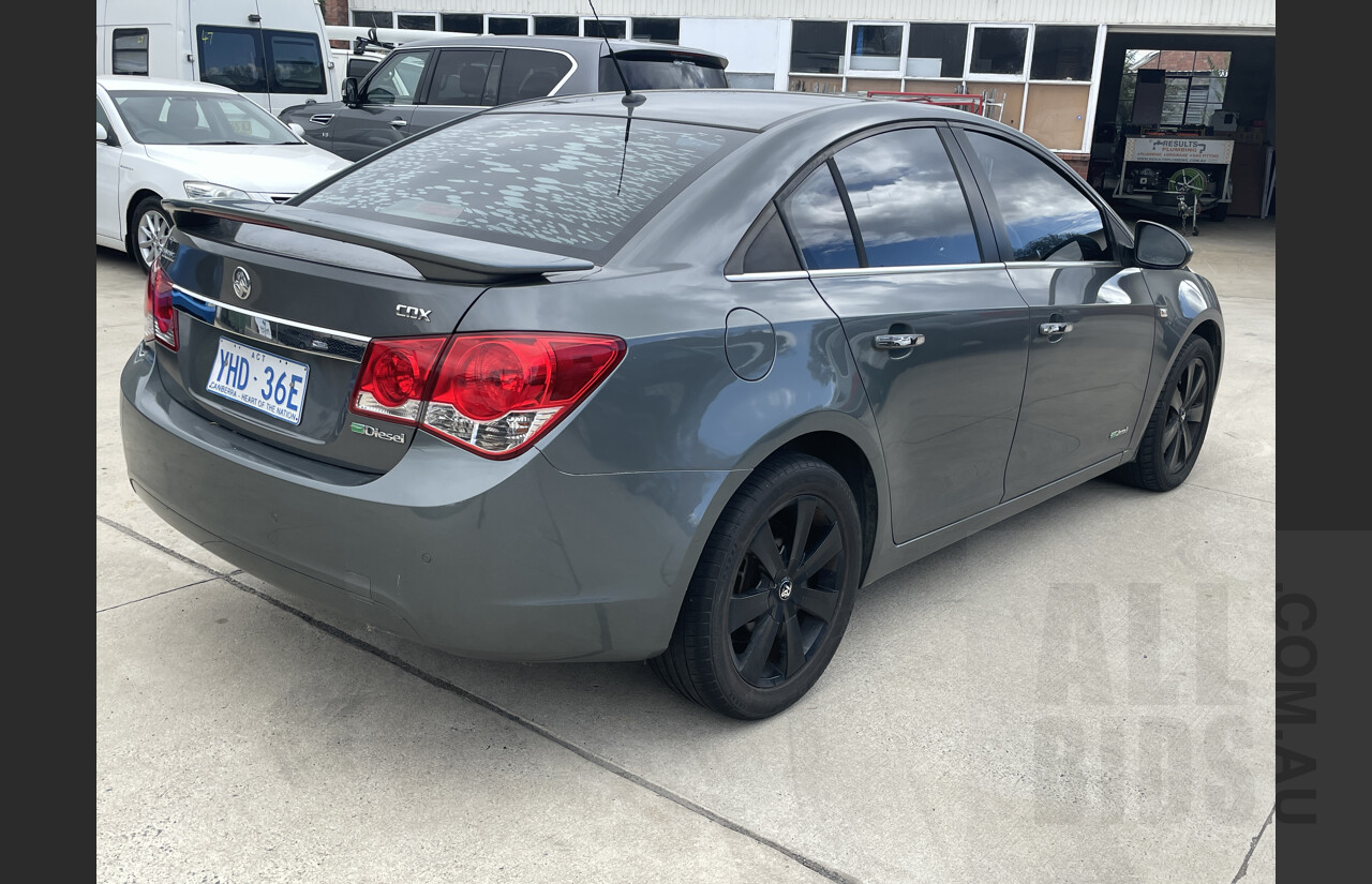 8/2010 Holden Cruze CDX JG 4d Sedan Grey 2.0L