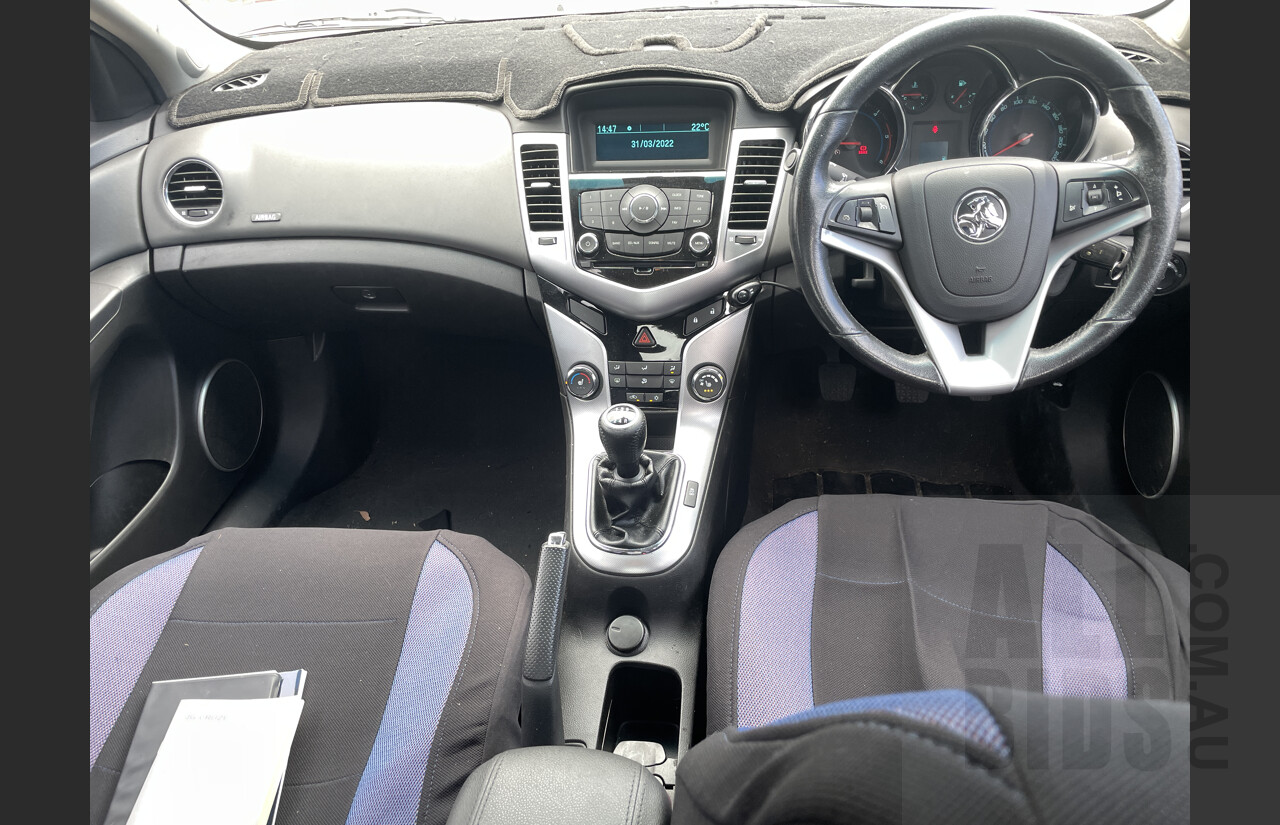 8/2010 Holden Cruze CDX JG 4d Sedan Grey 2.0L