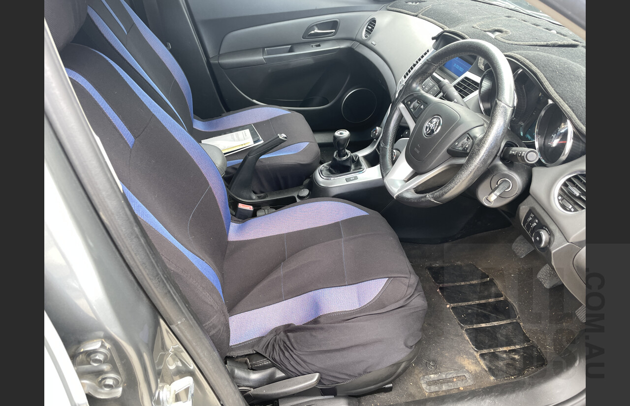 8/2010 Holden Cruze CDX JG 4d Sedan Grey 2.0L