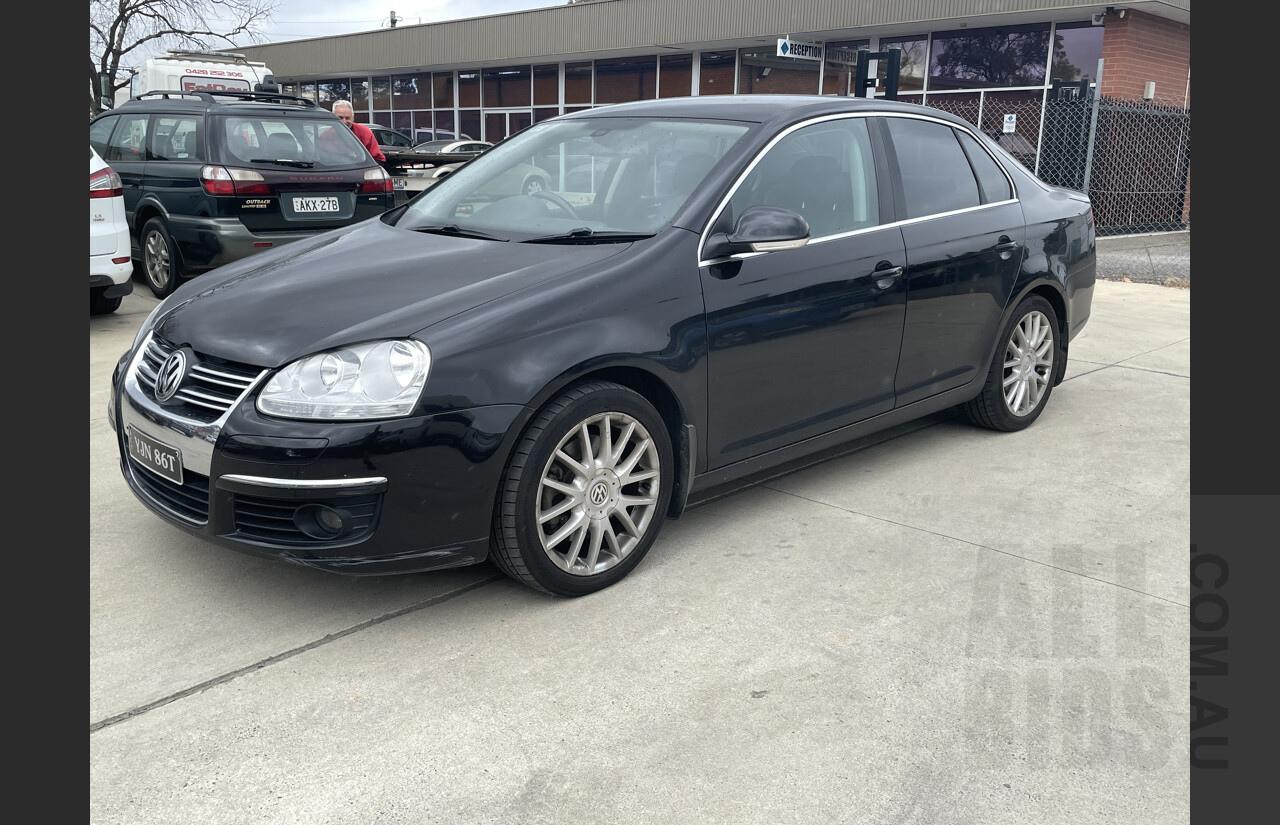 6/2007 Volkswagen Jetta 2.0 Turbo FSI 1KM 4d Sedan Black 2.0L