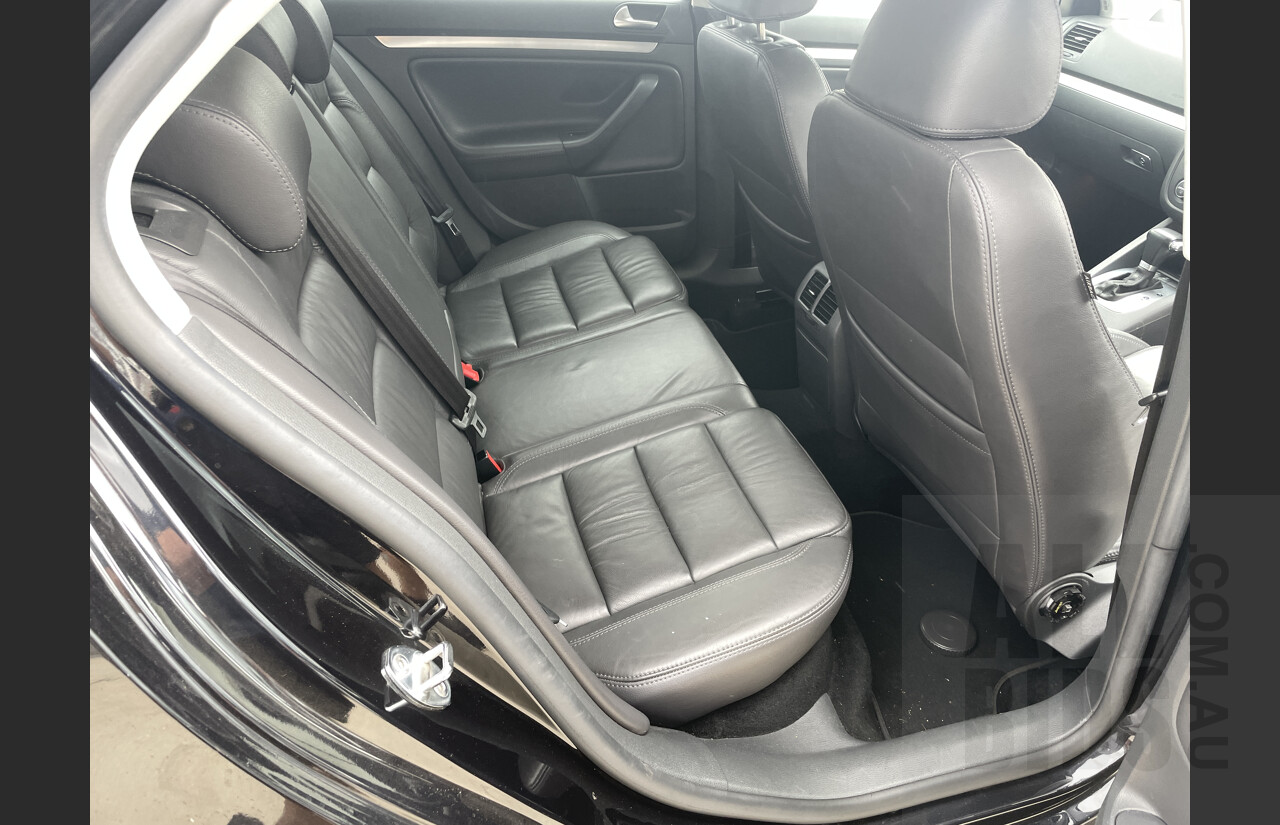 6/2007 Volkswagen Jetta 2.0 Turbo FSI 1KM 4d Sedan Black 2.0L