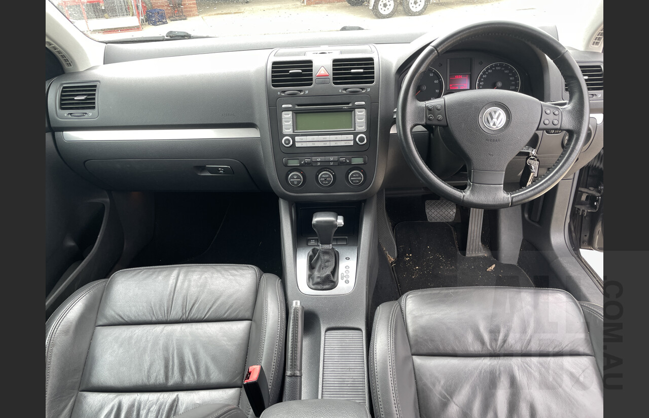 6/2007 Volkswagen Jetta 2.0 Turbo FSI 1KM 4d Sedan Black 2.0L