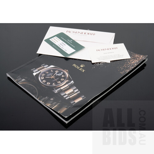 Good Genuine Rolex Gents Oyster Perpetual Submariner 16610LV With Black Dial and Iconic 'Kermit' Green Bezel with Original Box, Booklets and Original Paperwork