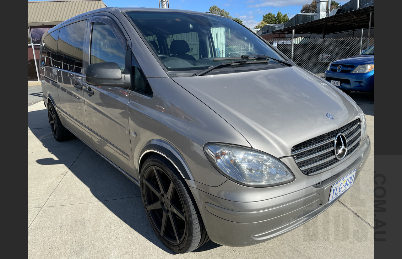 7/2010 Mercedes-Benz Vito 120cdi  5d Van Silver 3.0L Diesel - 5 Seats