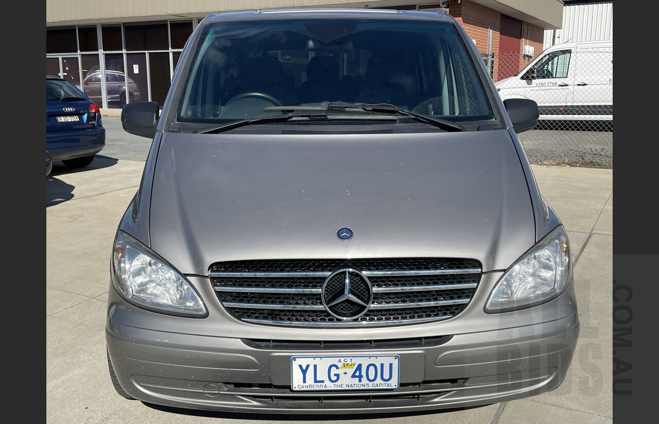 7/2010 Mercedes-Benz Vito 120cdi  5d Van Silver 3.0L Diesel - 5 Seats