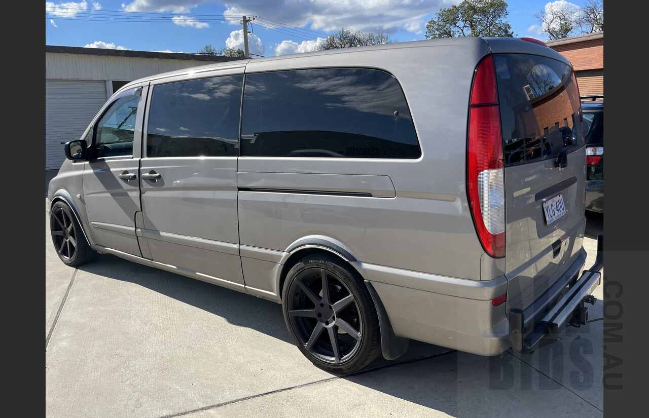 7/2010 Mercedes-Benz Vito 120cdi  5d Van Silver 3.0L Diesel - 5 Seats