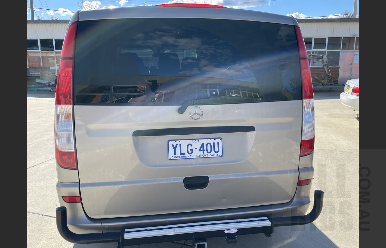 7/2010 Mercedes-Benz Vito 120cdi  5d Van Silver 3.0L Diesel - 5 Seats