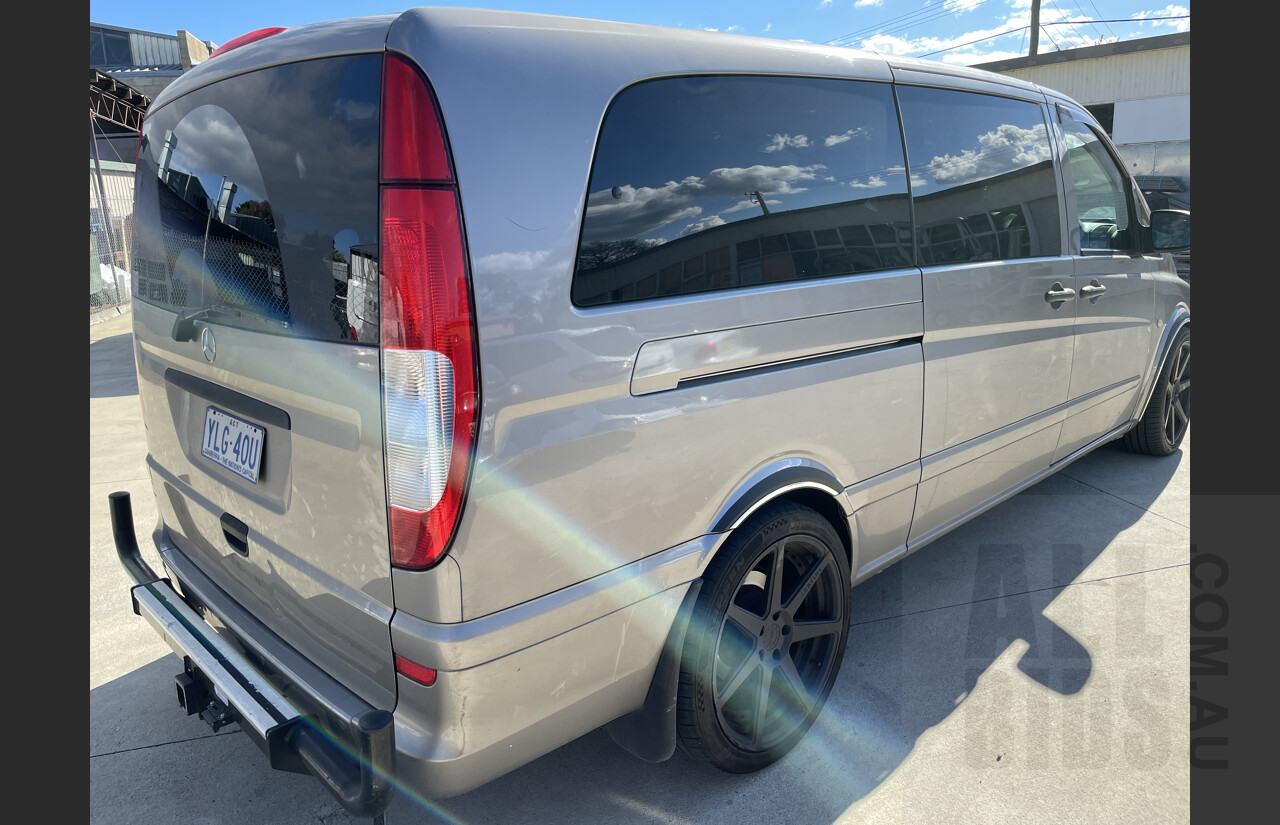 7/2010 Mercedes-Benz Vito 120cdi  5d Van Silver 3.0L Diesel - 5 Seats