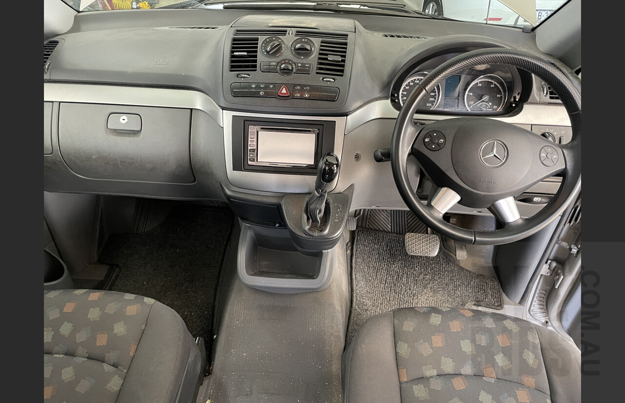 7/2010 Mercedes-Benz Vito 120cdi  5d Van Silver 3.0L Diesel - 5 Seats