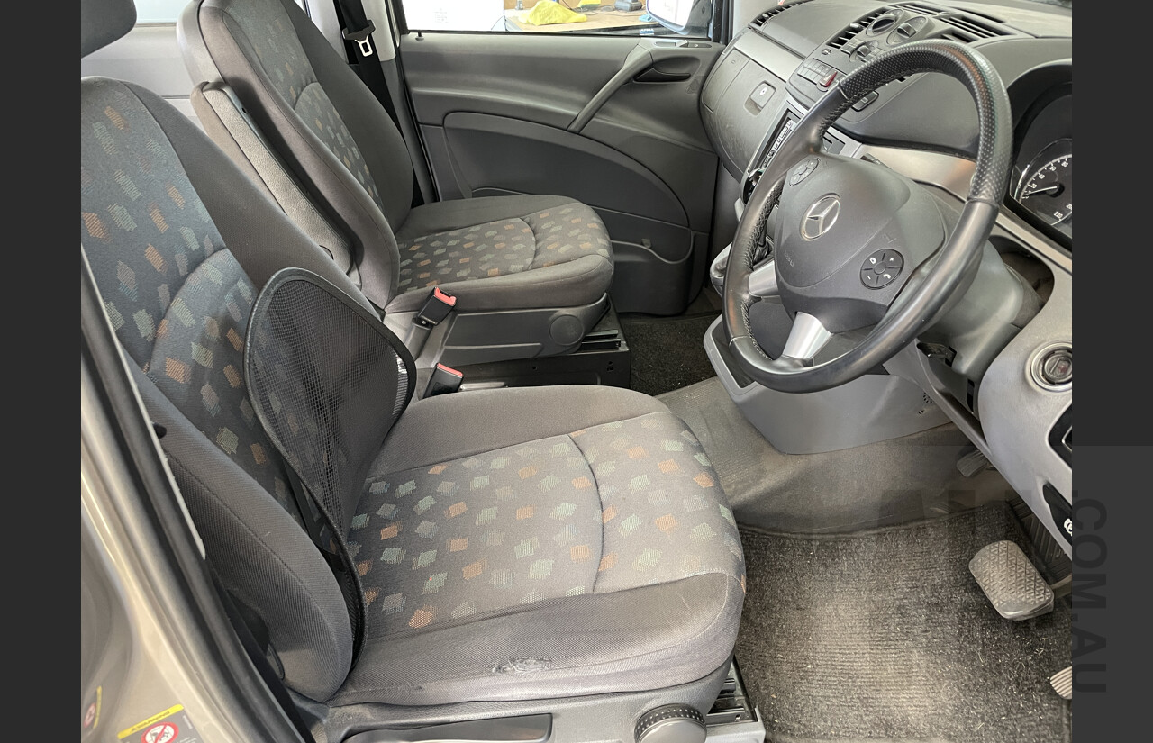 7/2010 Mercedes-Benz Vito 120cdi  5d Van Silver 3.0L Diesel - 5 Seats