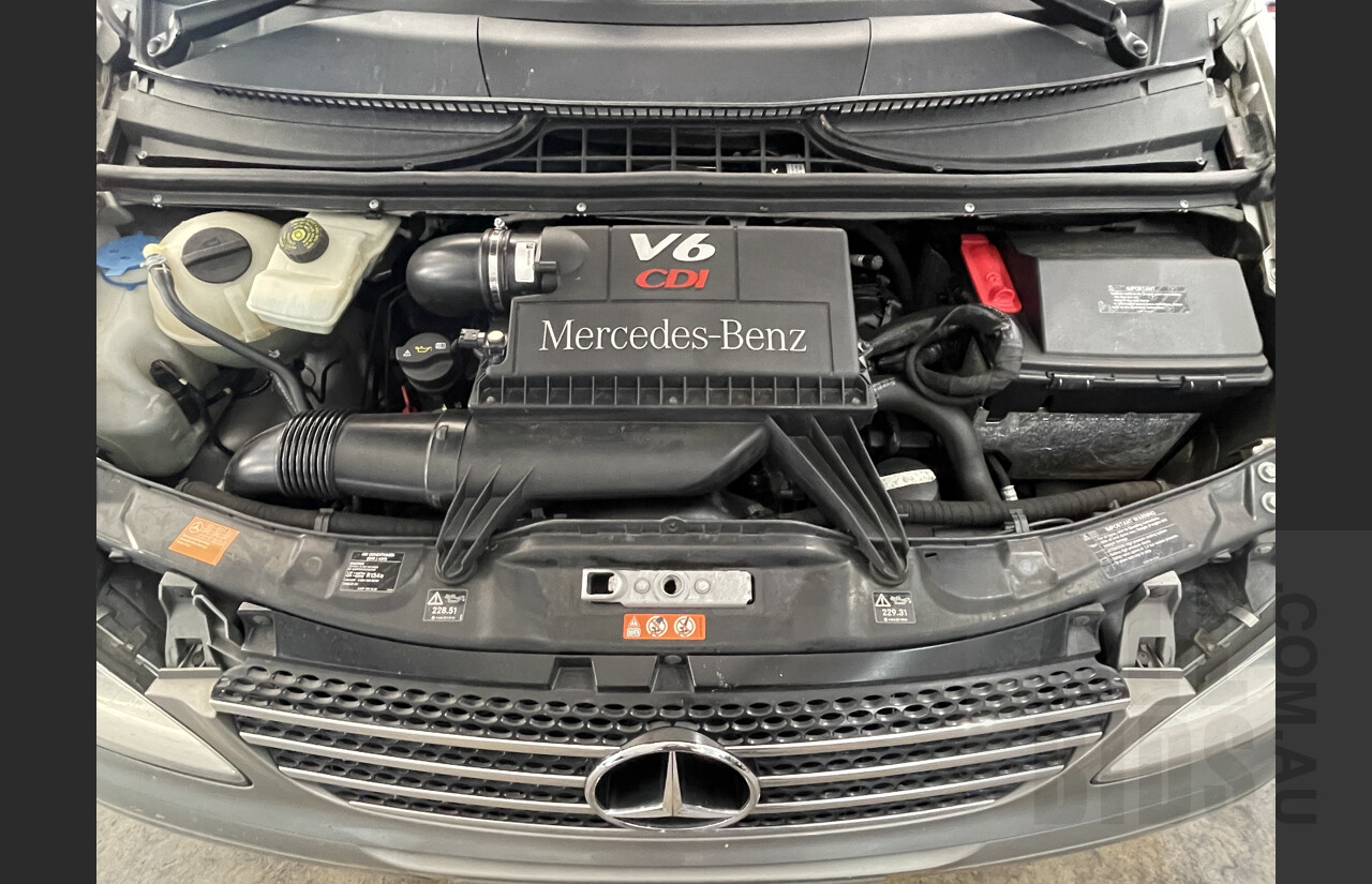 7/2010 Mercedes-Benz Vito 120cdi  5d Van Silver 3.0L Diesel - 5 Seats