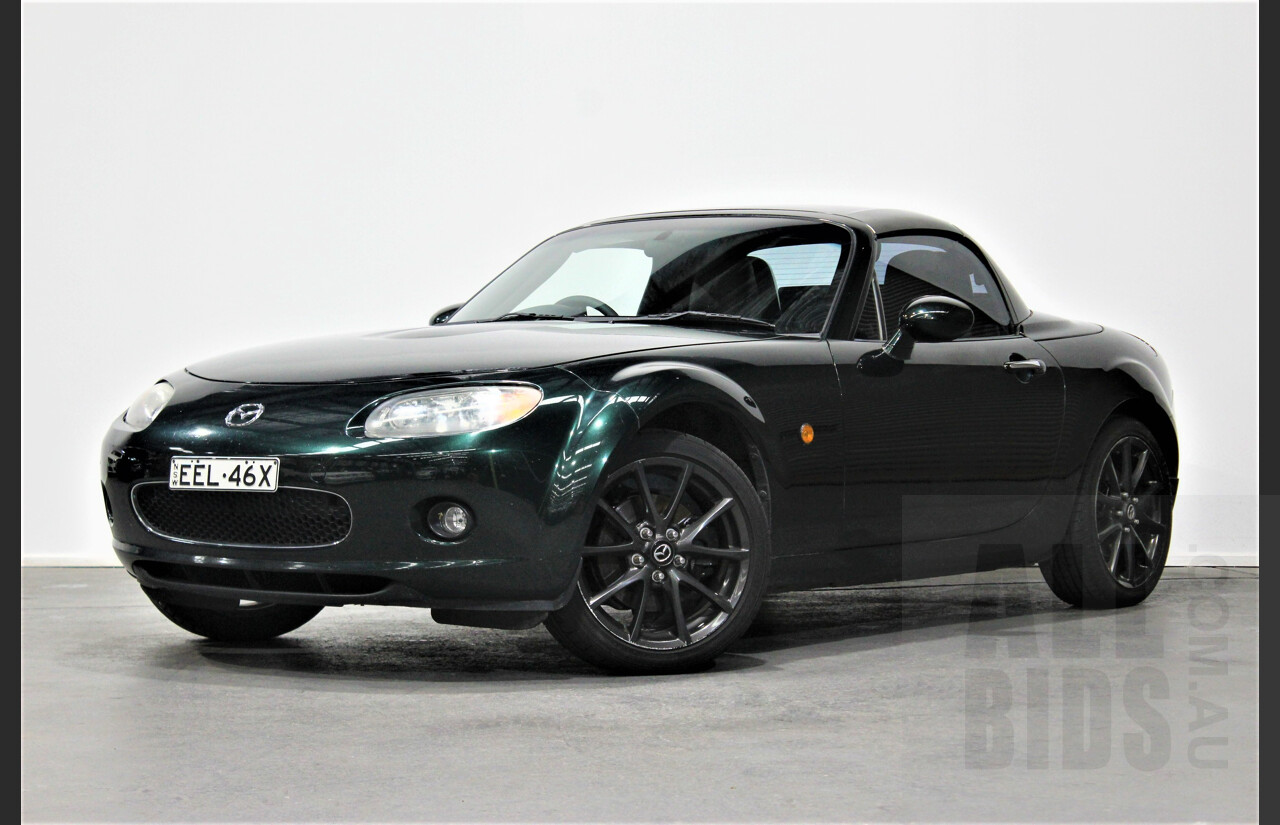 1/2007 Mazda MX-5 NC Hardtop 2d Convertible Green 2.0L