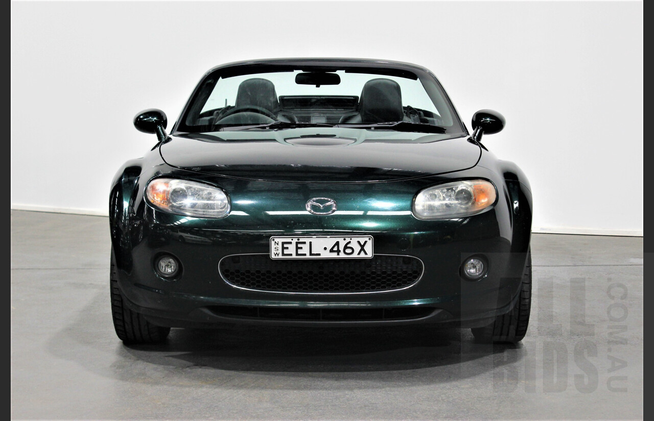 1/2007 Mazda MX-5 NC Hardtop 2d Convertible Green 2.0L