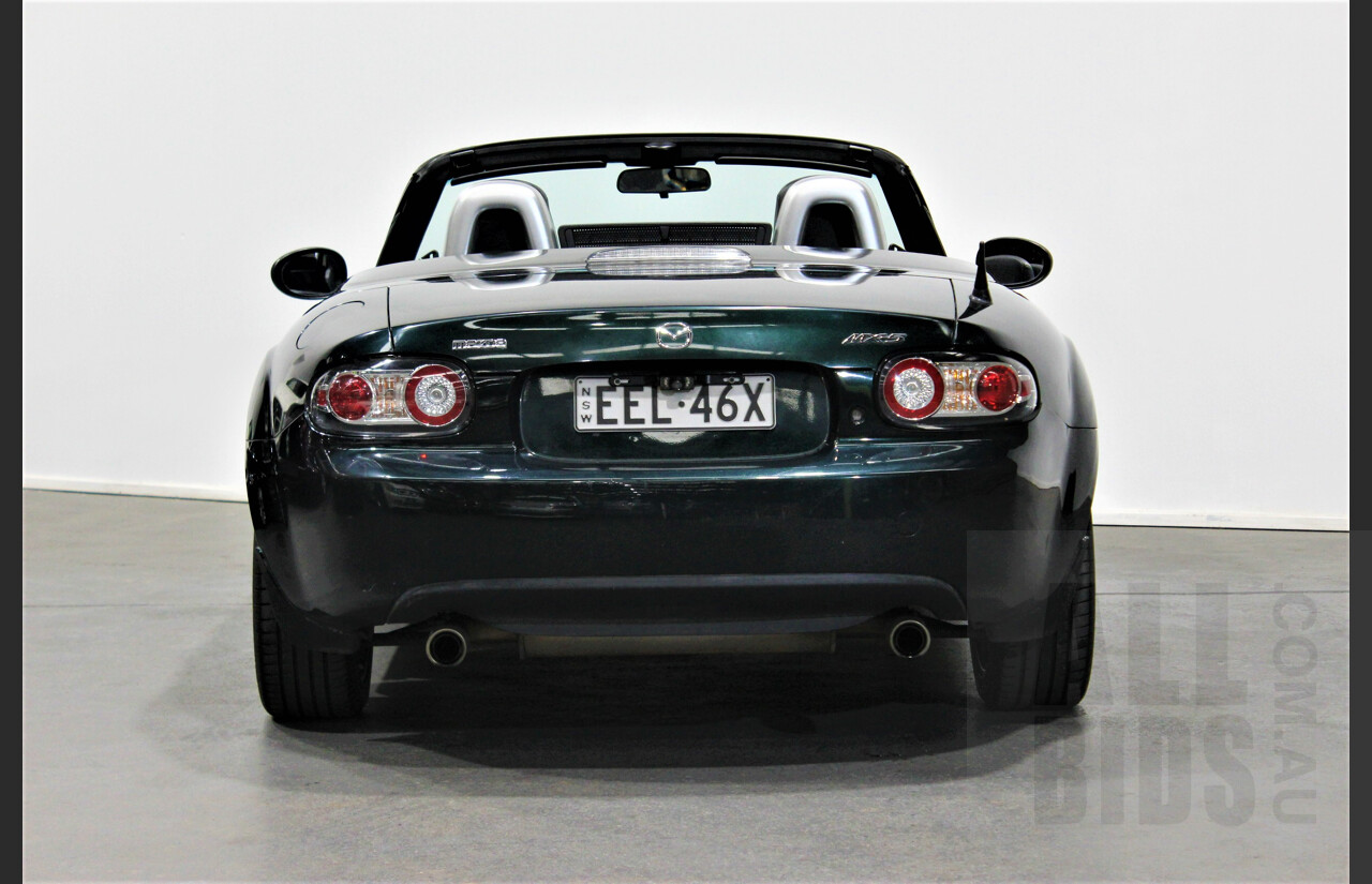 1/2007 Mazda MX-5 NC Hardtop 2d Convertible Green 2.0L