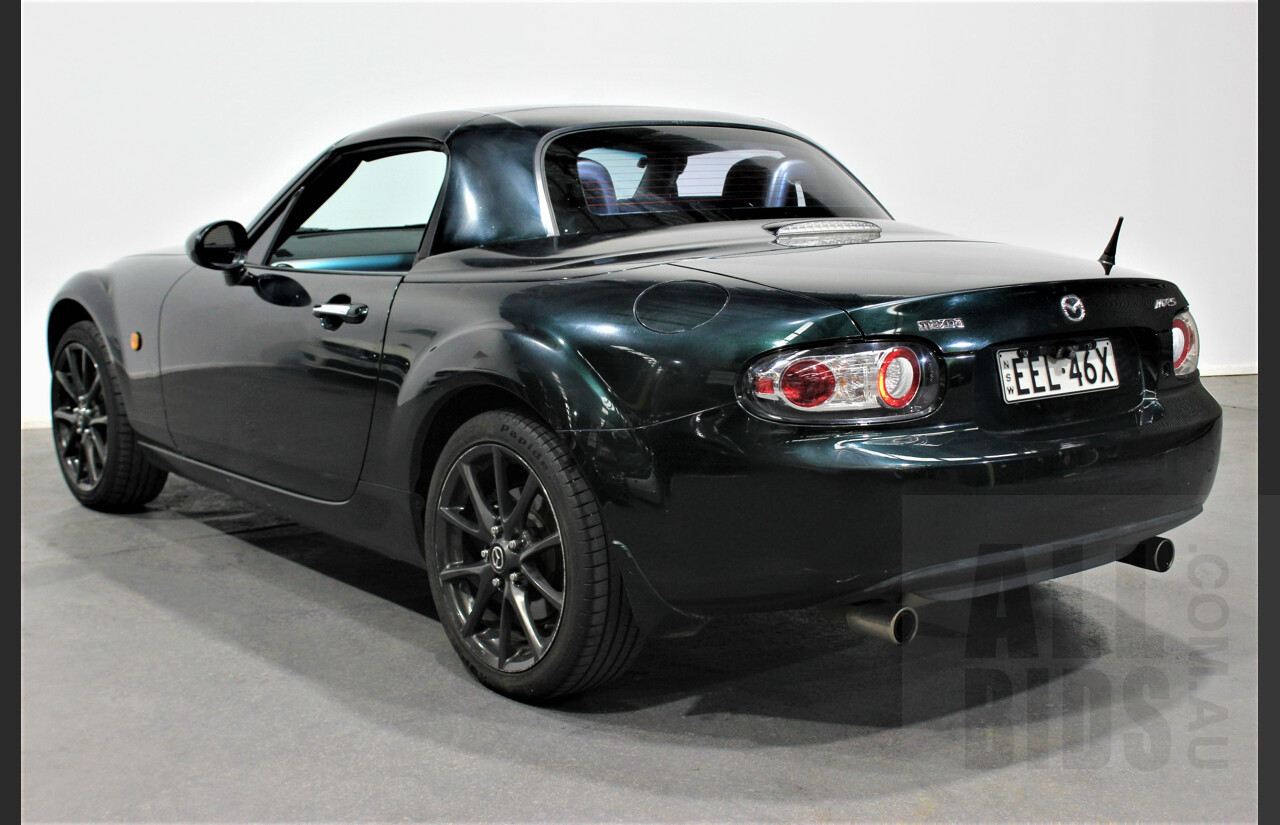 1/2007 Mazda MX-5 NC Hardtop 2d Convertible Green 2.0L