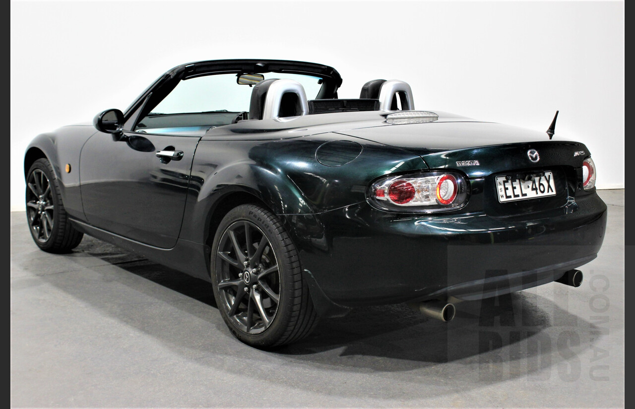 1/2007 Mazda MX-5 NC Hardtop 2d Convertible Green 2.0L