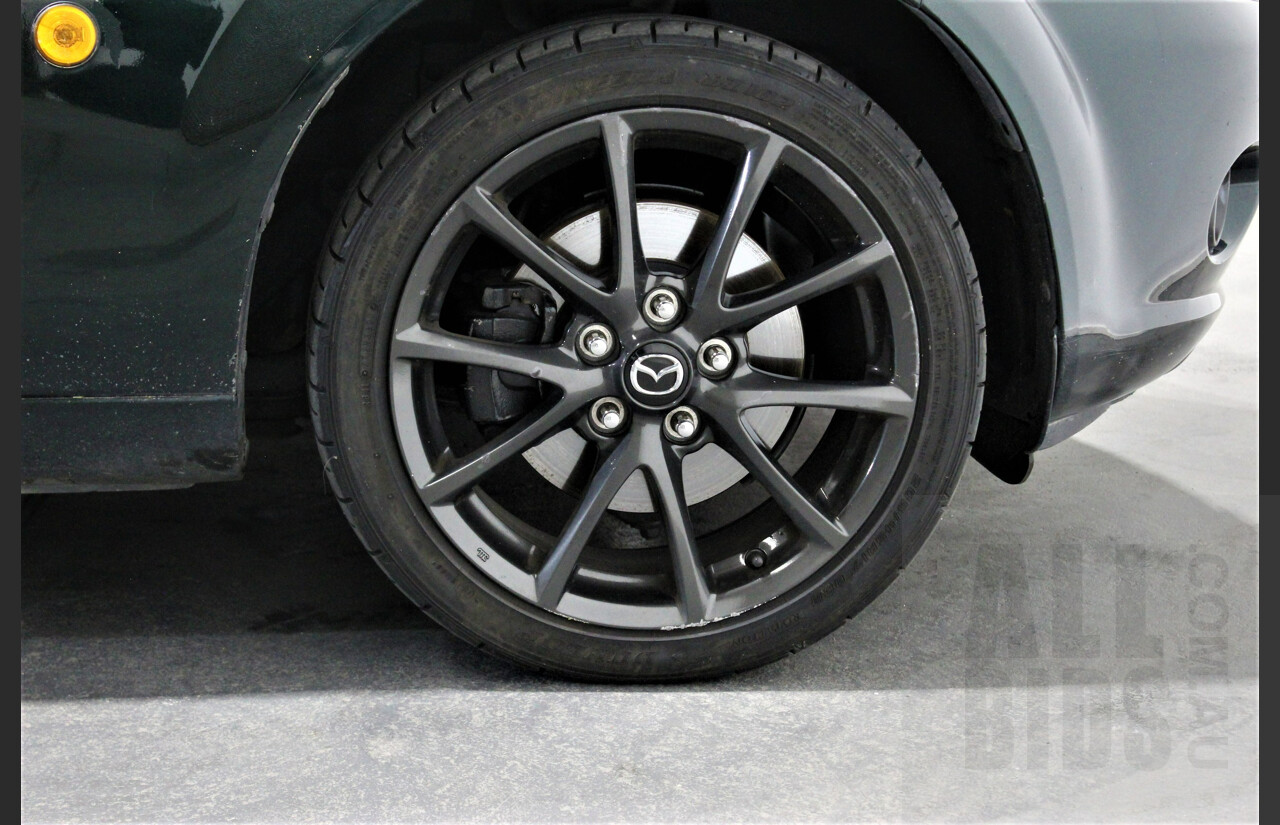 1/2007 Mazda MX-5 NC Hardtop 2d Convertible Green 2.0L