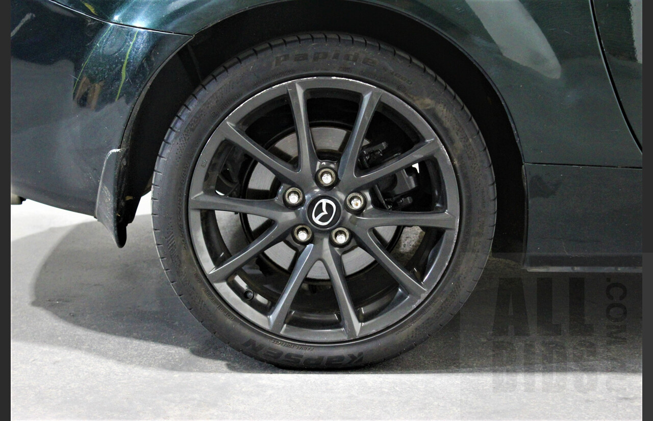 1/2007 Mazda MX-5 NC Hardtop 2d Convertible Green 2.0L