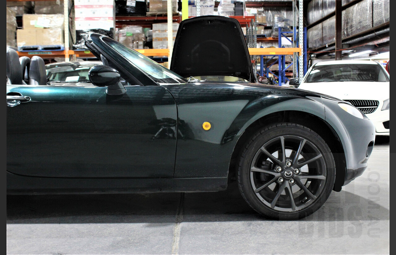 1/2007 Mazda MX-5 NC Hardtop 2d Convertible Green 2.0L