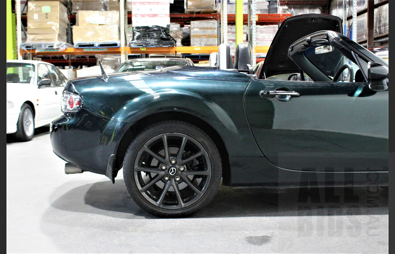 1/2007 Mazda MX-5 NC Hardtop 2d Convertible Green 2.0L