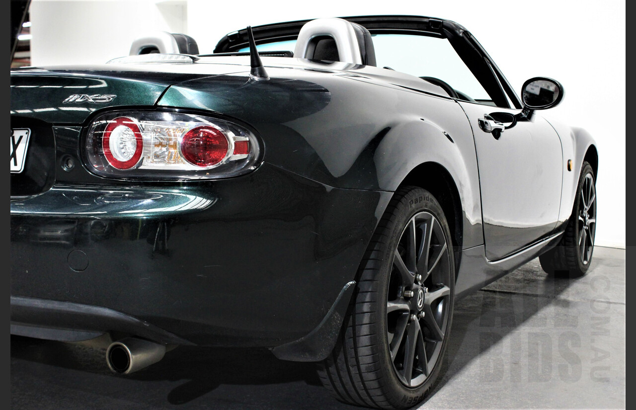 1/2007 Mazda MX-5 NC Hardtop 2d Convertible Green 2.0L