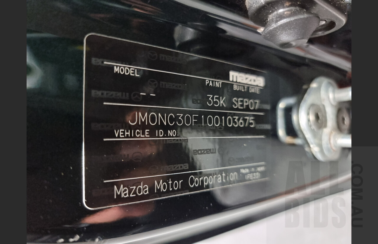 1/2007 Mazda MX-5 NC Hardtop 2d Convertible Green 2.0L