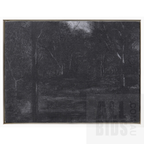 Bruce Howlett (20th Century), Scrub 2002, Oil on Linen, 31 x 41 cm