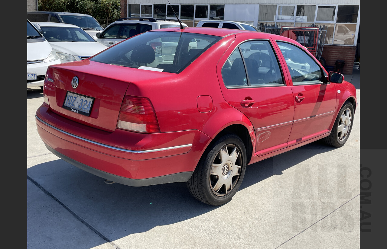 2/2004 Volkswagen Bora 2.0 1J 4d Sedan Red 2.0L