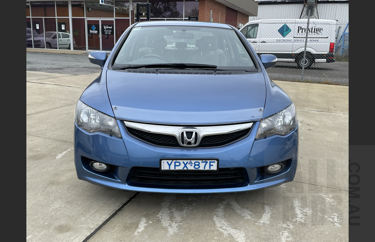 11/2009 Honda Civic Hybrid MY07 4d Sedan Blue 1.3L