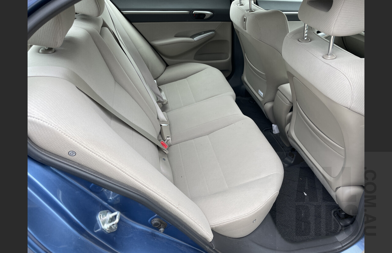 11/2009 Honda Civic Hybrid MY07 4d Sedan Blue 1.3L
