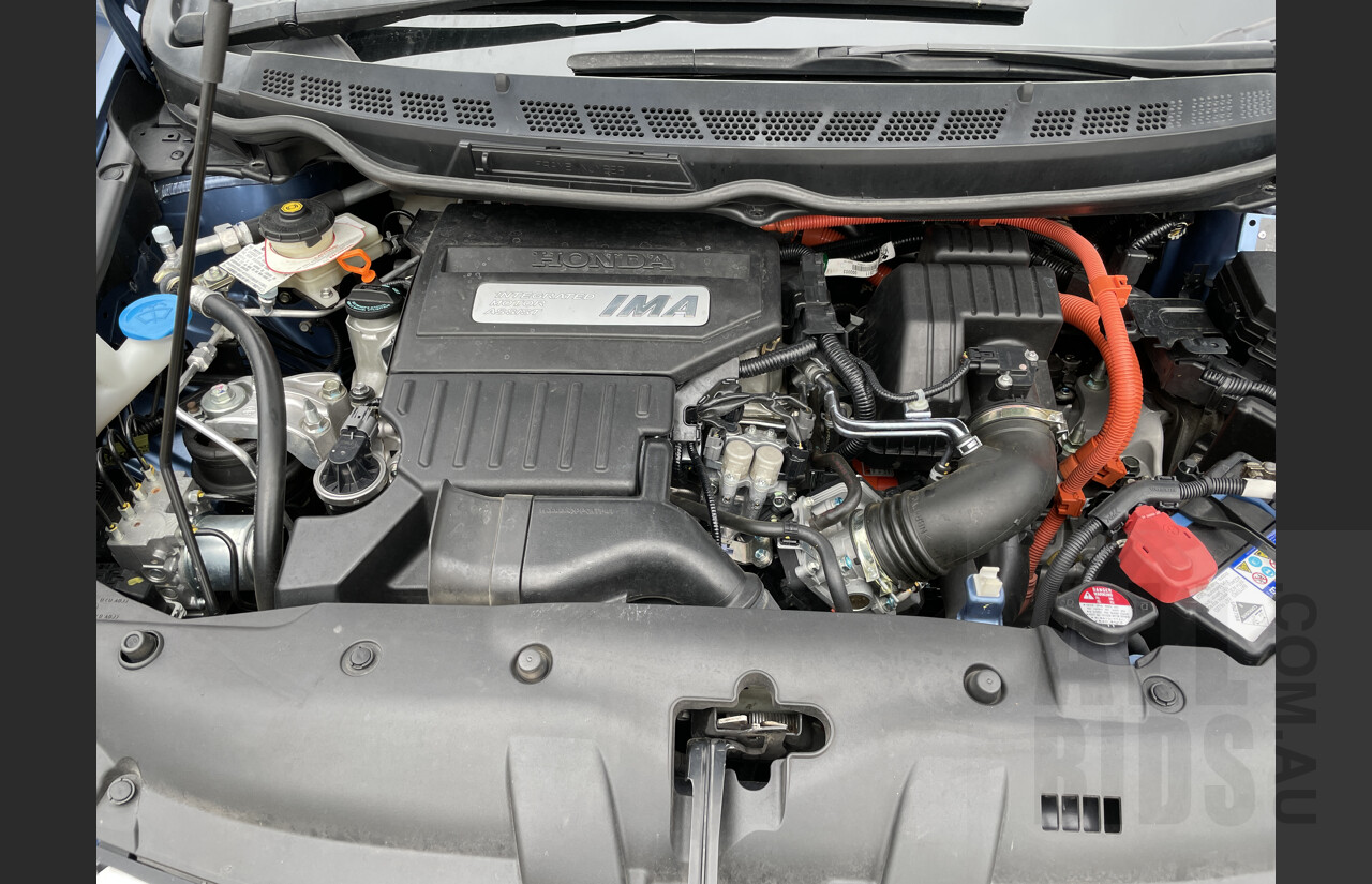 11/2009 Honda Civic Hybrid MY07 4d Sedan Blue 1.3L
