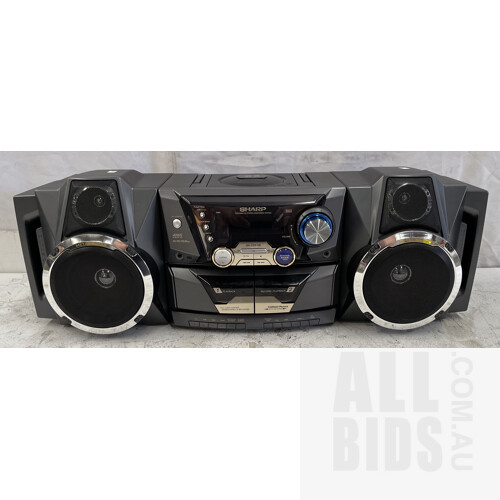 Sharp Portable CD Stereo System